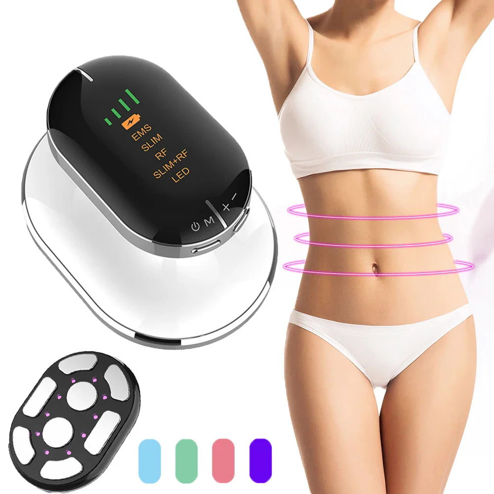 Povei Electric EMS Body Shaping Massager LED Photon Beauty Device