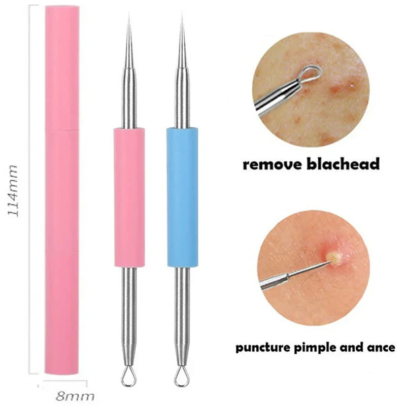 Povei Blackhead Extractor Remover Tool Set