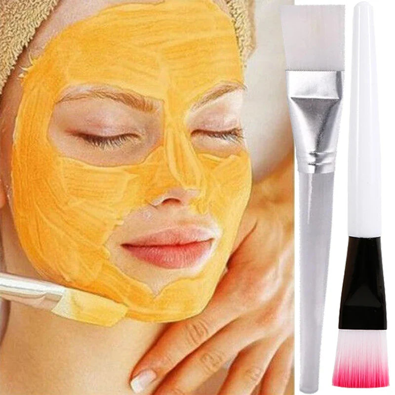 Povei Crystal Rod Facial Mask Brush Beauty Tool