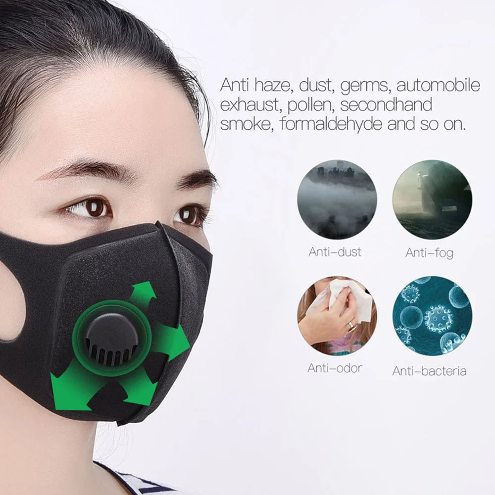 Povei Breathable Dust Face Mask | PM 2.5 Protection Cover