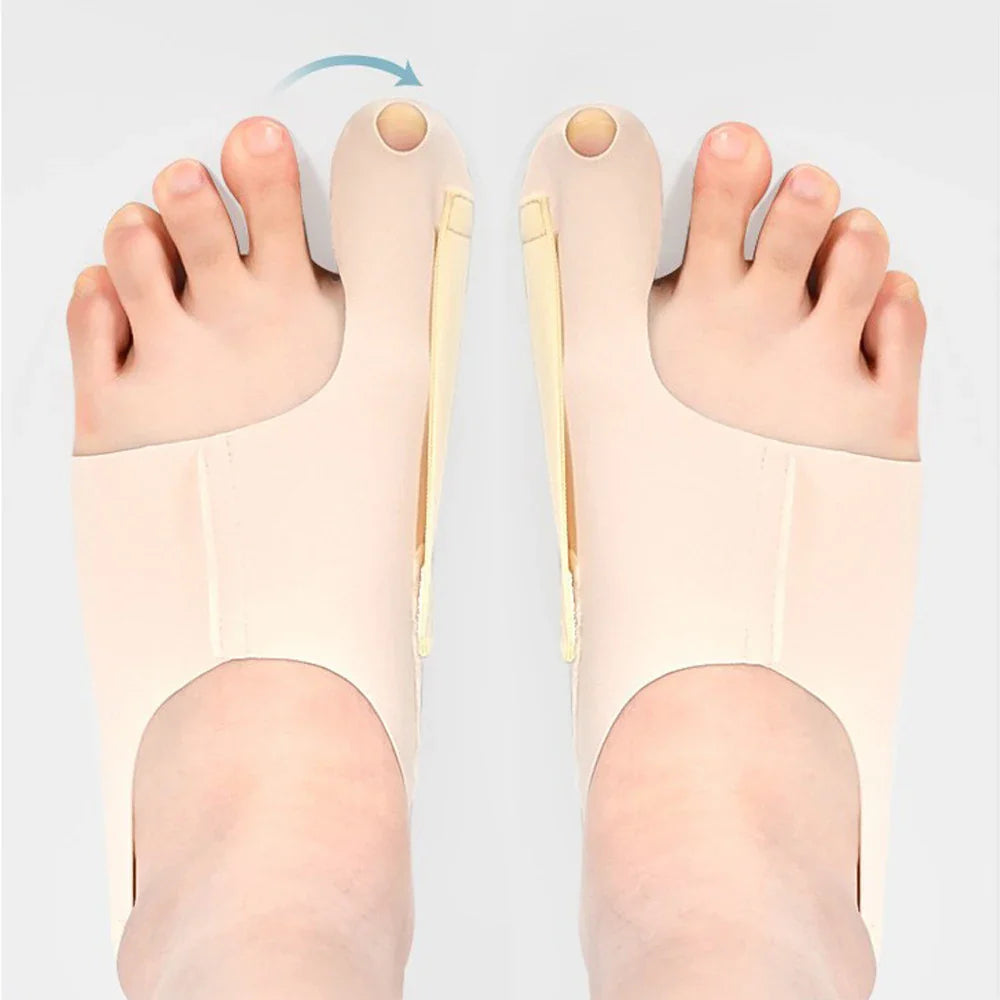 Povei Bunion Corrector Toe Straightener Tension Brace Separator Orthopedic Pedicure Tool