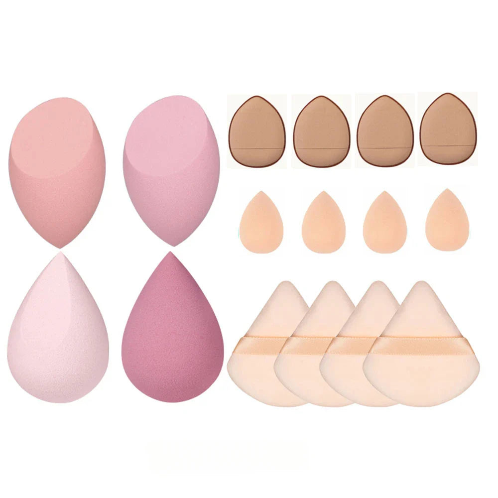 Povei Beauty Egg Blender Sponge Set for Flawless Makeup Application