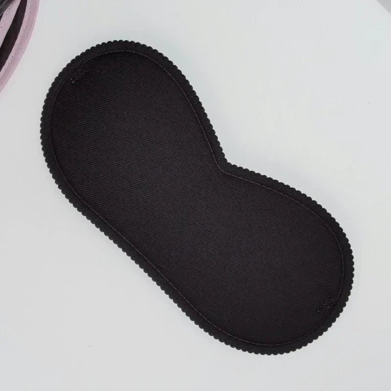 Povei Black Eye Mask for Sleeping - Emotion Sleep Mask