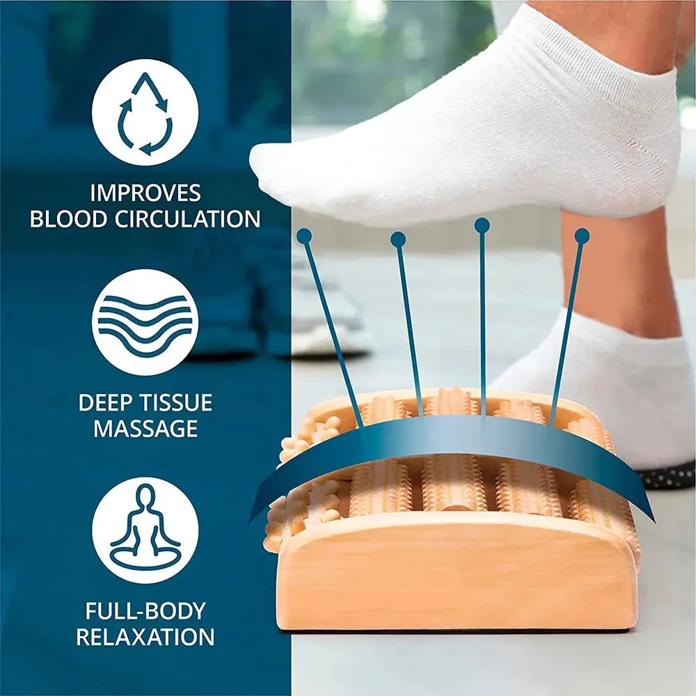 Povei Foot Massage Roller for Plantar Fasciitis and Muscle Relaxation