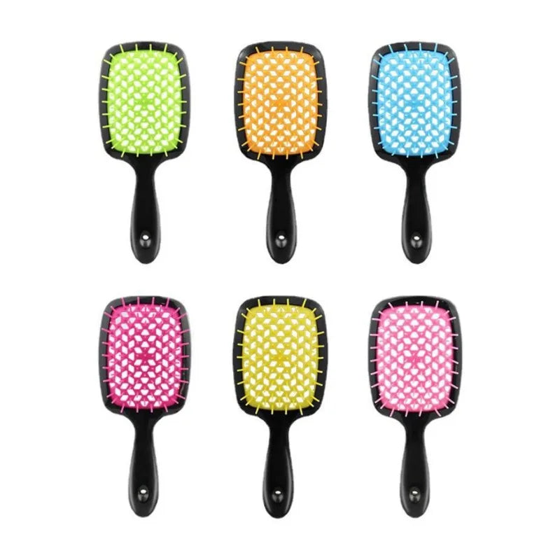 Povei Air Cushion Hairbrush Comb for Women - Anti-Static Massage Styling Tool