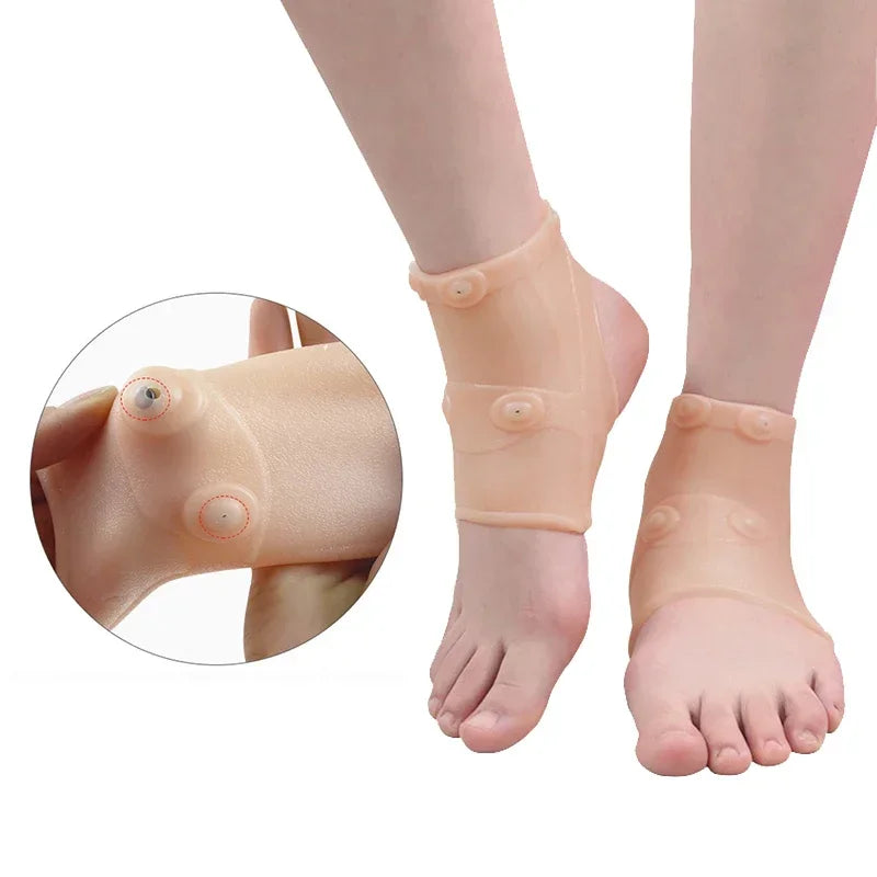 Povei Magnetic Ankle Brace for Pain Relief and Compression Support