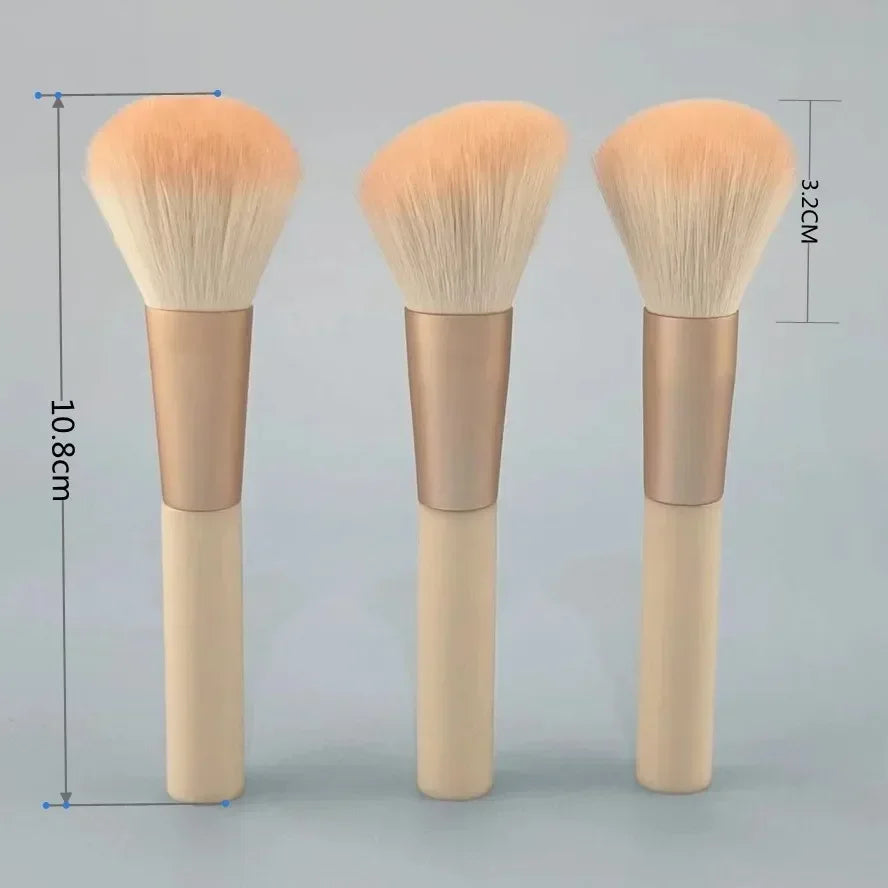 Povei Soft Powder Brush Blusher Highlighter Makeup Brush Beauty Tools