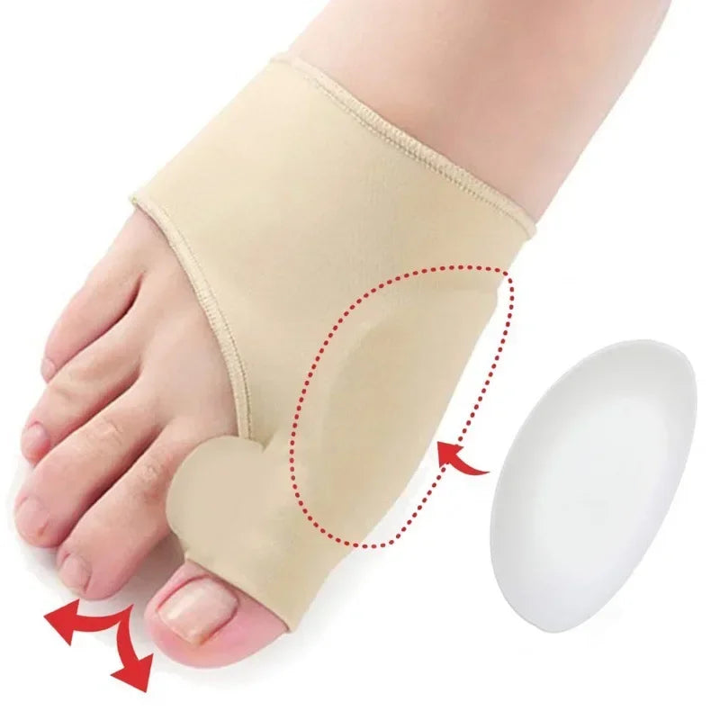 Povei Bunion Corrector Toe Separator Orthotics for Hallux Valgus - Straightener & Adjuster