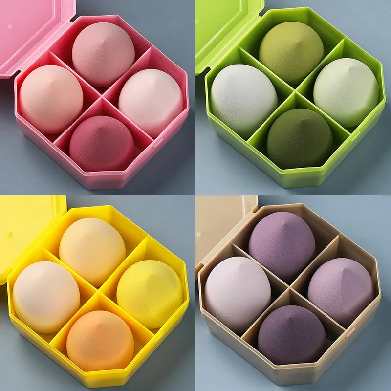 Povei Beauty Egg Blender Sponge for Makeup Foundation Powder BB Cream