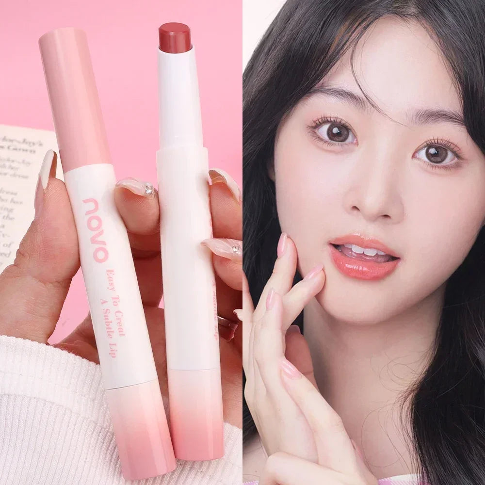 Povei Clear Jelly Lip Gloss with Lasting Moisture for Gorgeous Lips