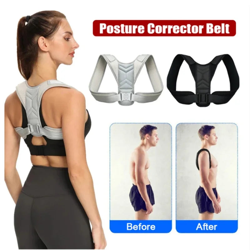 Povei Posture Corrector Neck Brace for Home Office Shoulder Support Correction