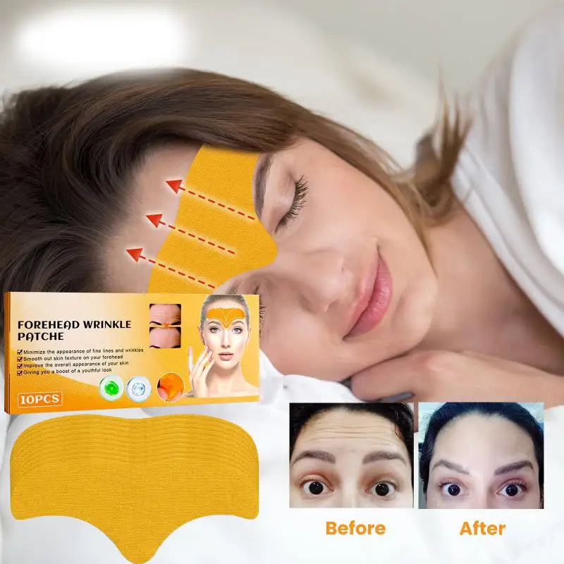 Povei Firming Forehead Gel Patches for Anti-Wrinkle & Frown Line Removal