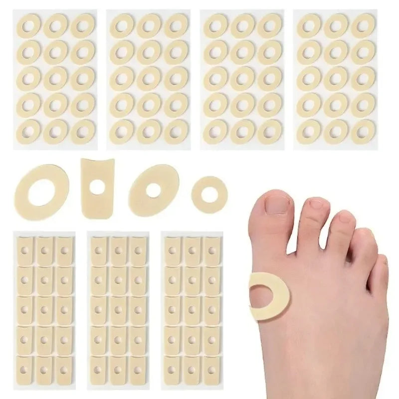 15PCS Corn Cushions Heel Pad Foam Round Toe Foot Corn Pads by Povei