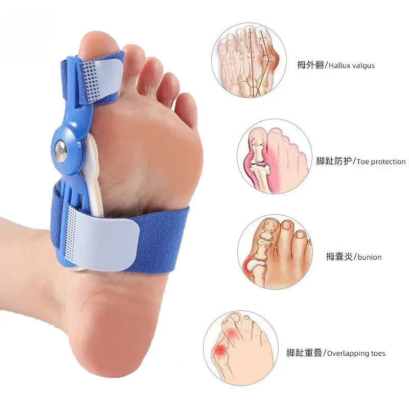 Povei Big Bone Toe Bunion Splint Corrector for Foot Pain Relief