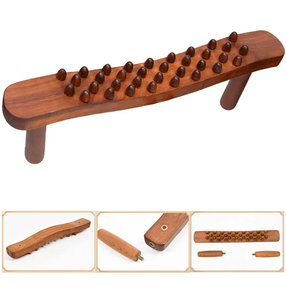 Povei Wood Therapy Massage Stick for Body Sculpting and Pain Relief