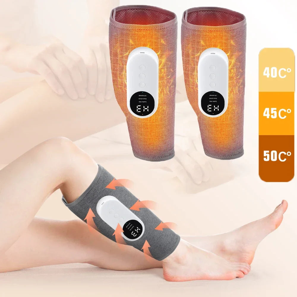 Povei Air Pressure Calf Massager: 3 Mode Pressotherapy for Leg & Feet Circulation