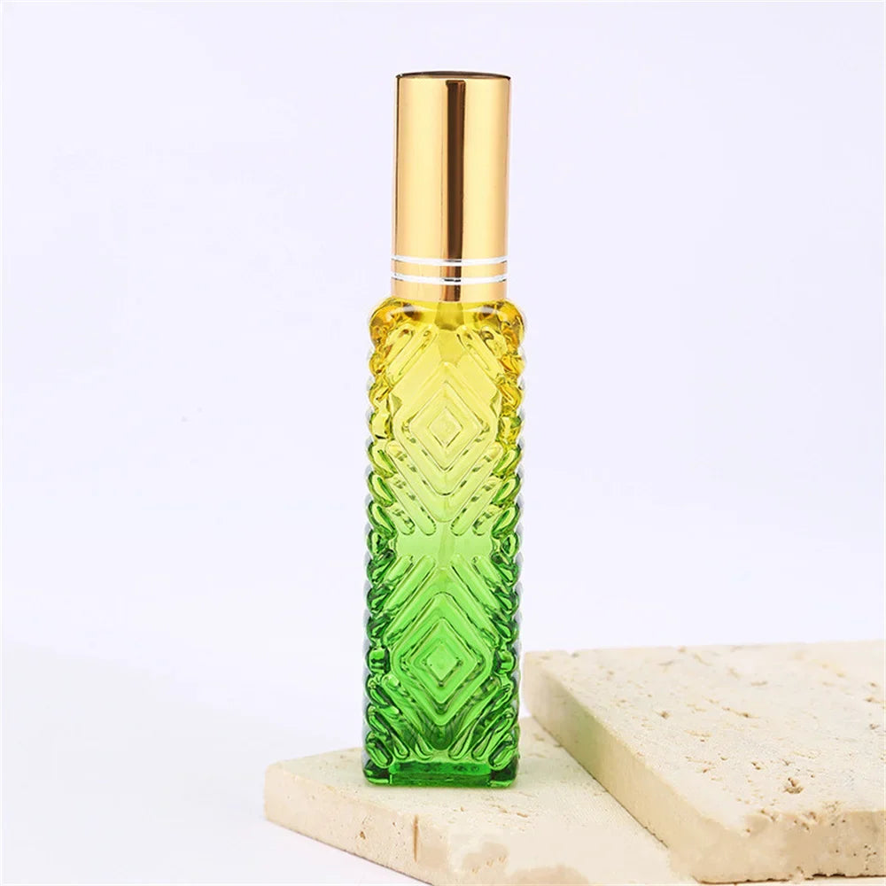 Povei Color Gradient Glass Perfume Atomizer Spray Bottle - 15ml