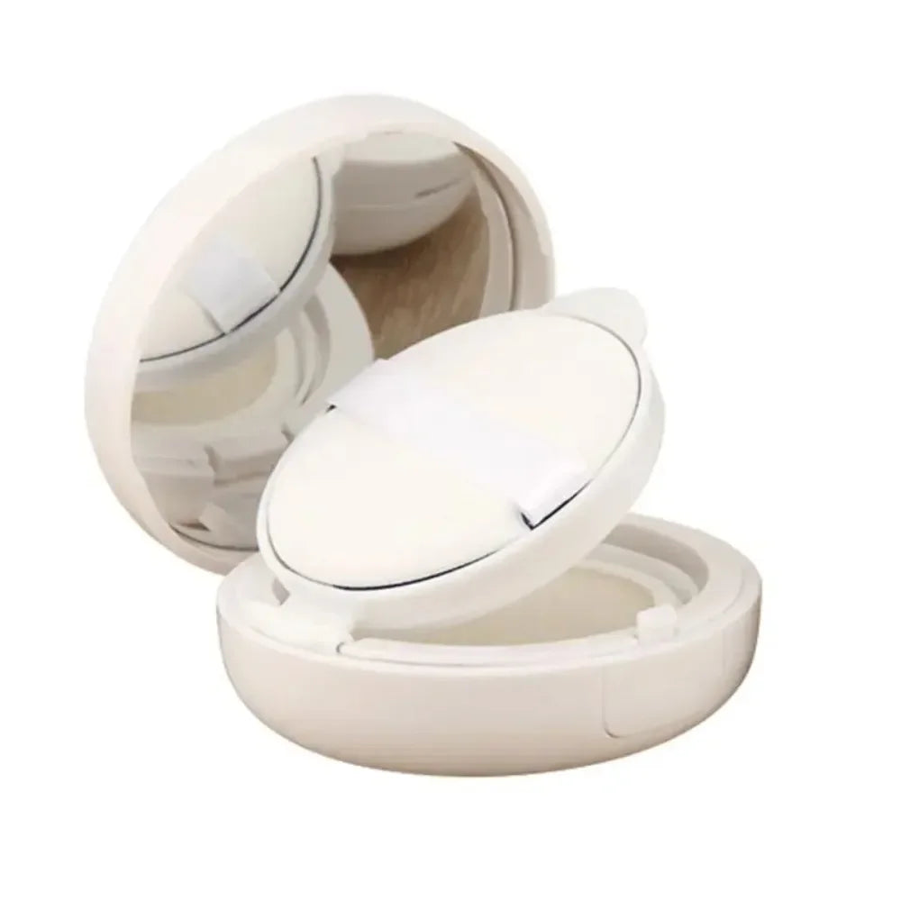 Povei Air Cushion Puff Box with Sponge and Mirror