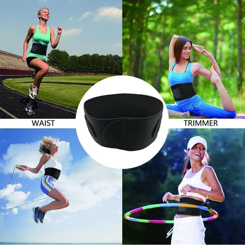 Povei Adjustable Lumbar Support Belt for Gym Workouts & Lower Back Pain Relief