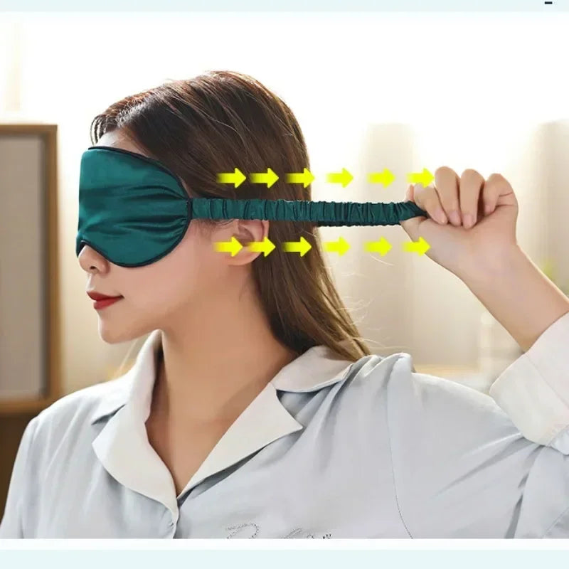 Povei Silk Sleep Mask for Healthy Eye Care