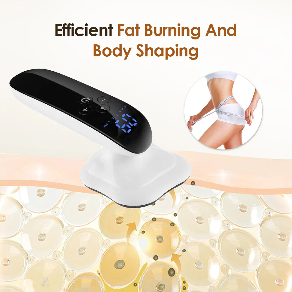 Povei Electric Body Massager for Belly Fat, Waist, Arm, Leg, Butt - Upgraded Version