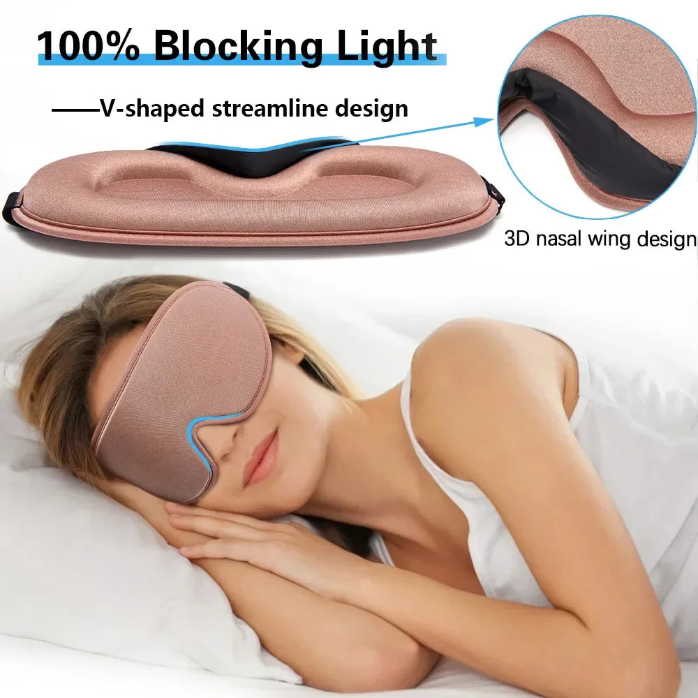 Povei Silk Sleep Mask for Restful Sleep and Relaxation