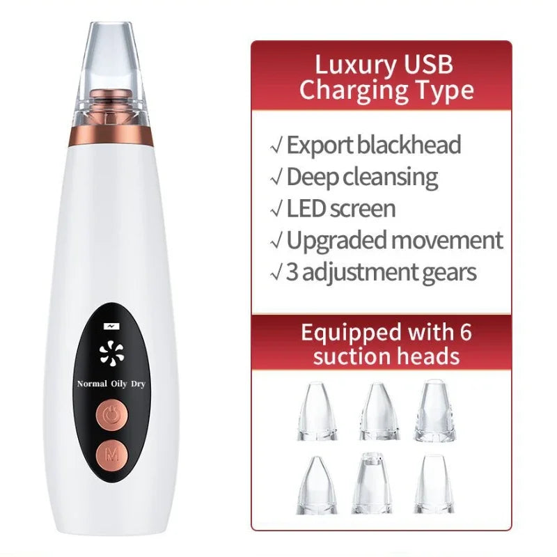 Povei Blackhead Remover Vacuum Pore Cleaner for Clear Skin