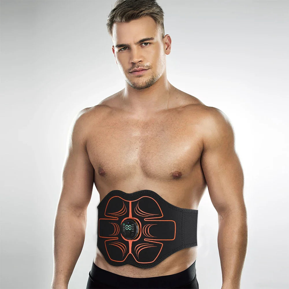 Povei Abs EMS Trainer Belt for Effective Weight Loss and Fitness Goals