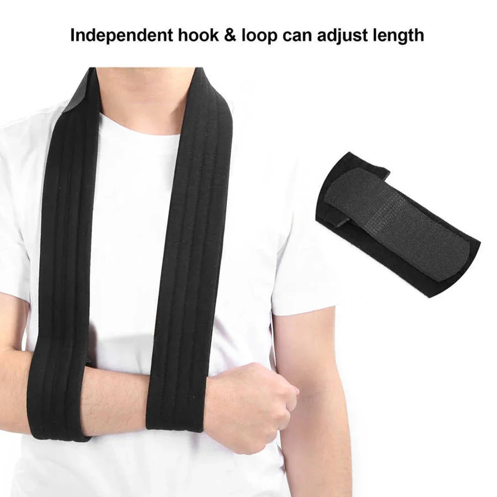 Arm Sling by Povei - Support Strap for Fractures - Rotator Cuff Immobilizer