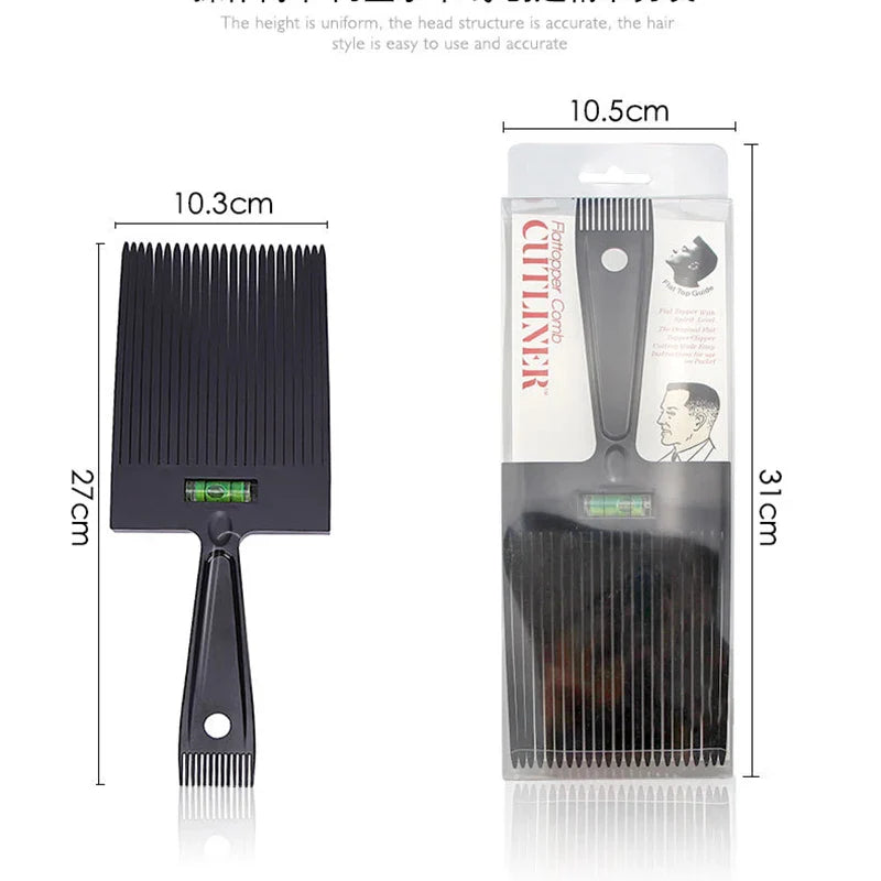 Povei Retro Oil Comb Hair Cutting Comb Horizontal Long Wide Hair Comb