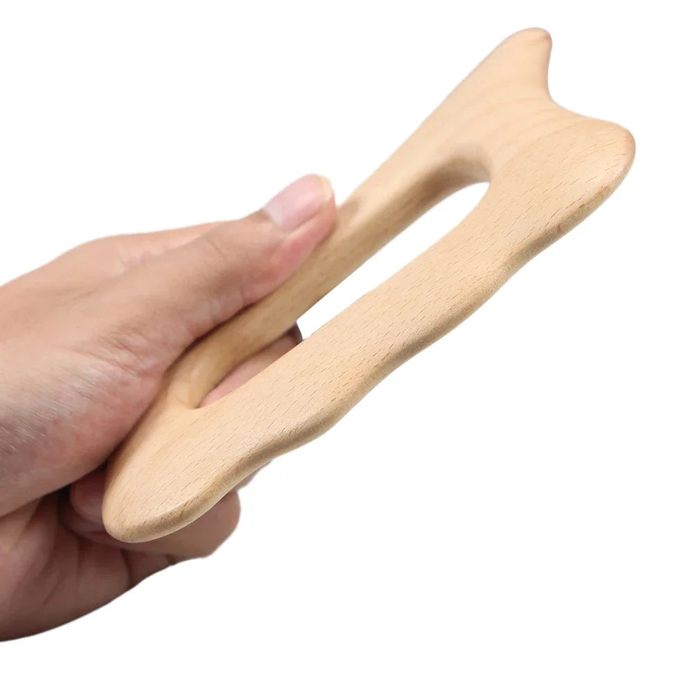 Povei Wooden Gua Sha Tool for Body Massage Therapy & Relaxation