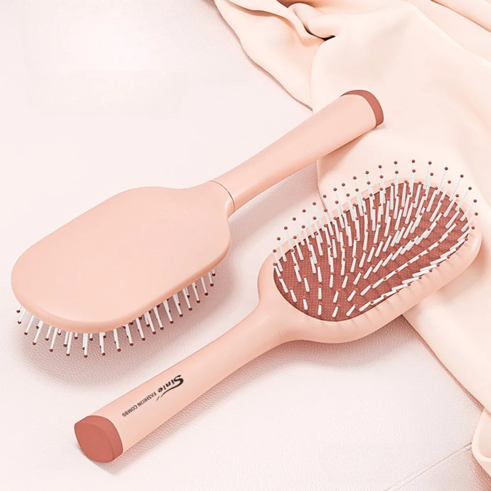 Povei Air Cushion Scalp Massage Detangling Hair Brush for Wet Curly Hair