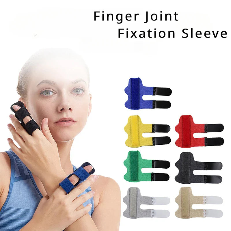 Povei Trigger Finger Splint Brace - Finger & Thumb Support, Broken Finger Protector