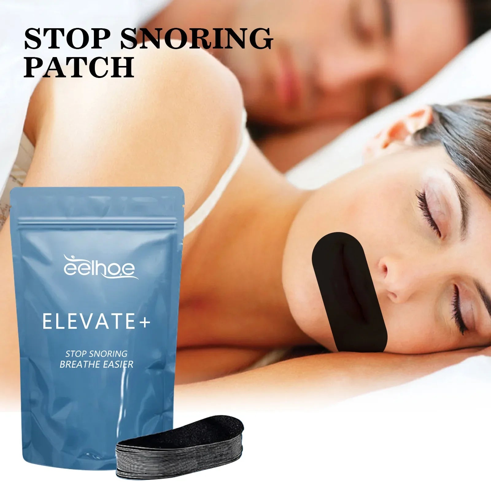 Povei Snore Patch for Improved Sleep and Breathing