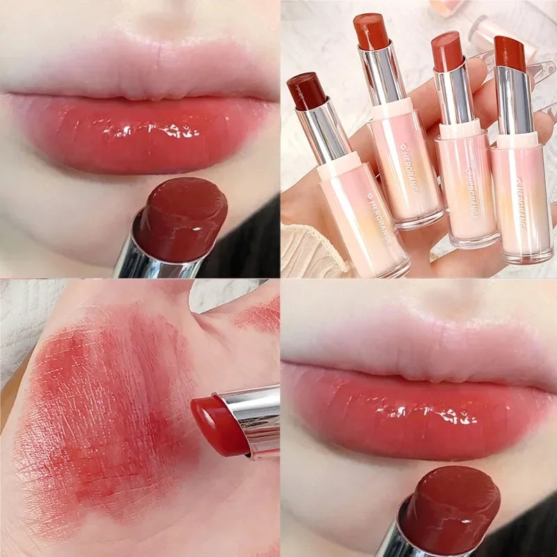 Povei Crystal Lip Tint Hydrating Lipstick Collection