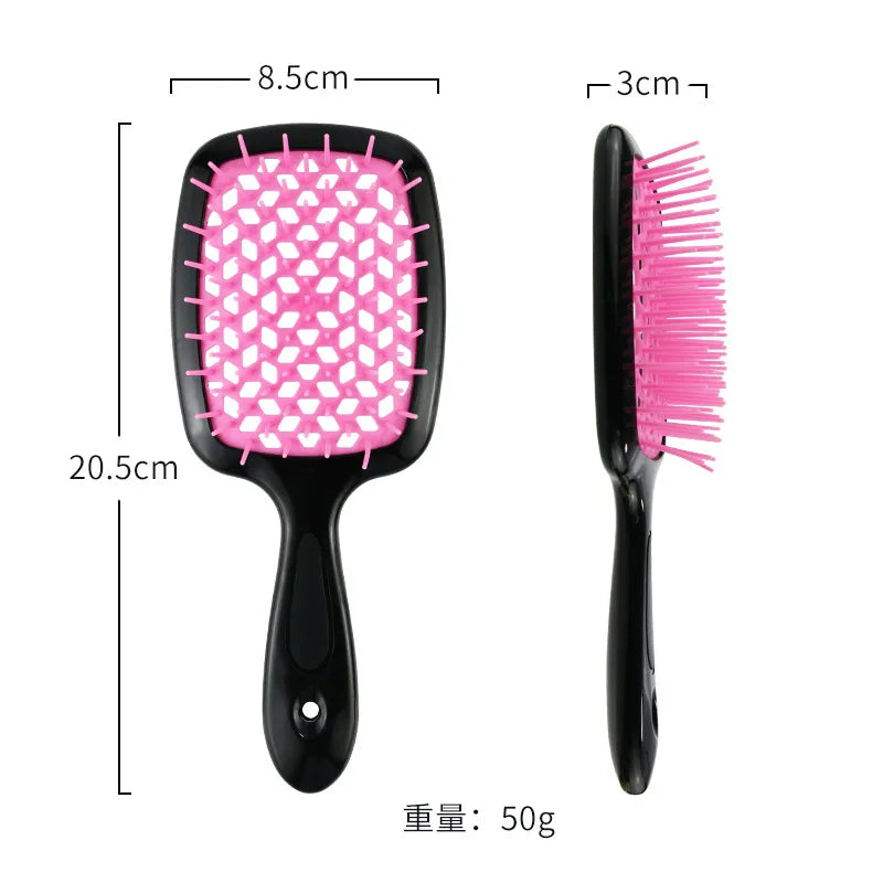 Povei Air Cushion Hairbrush Comb for Women - Anti-Static Massage Styling Tool