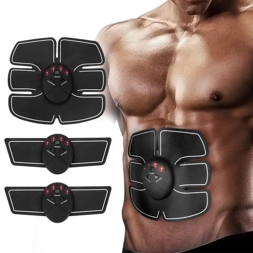 Povei ABS & Hip Trainer EMS Muscle Stimulator for Weight Loss and Fitness