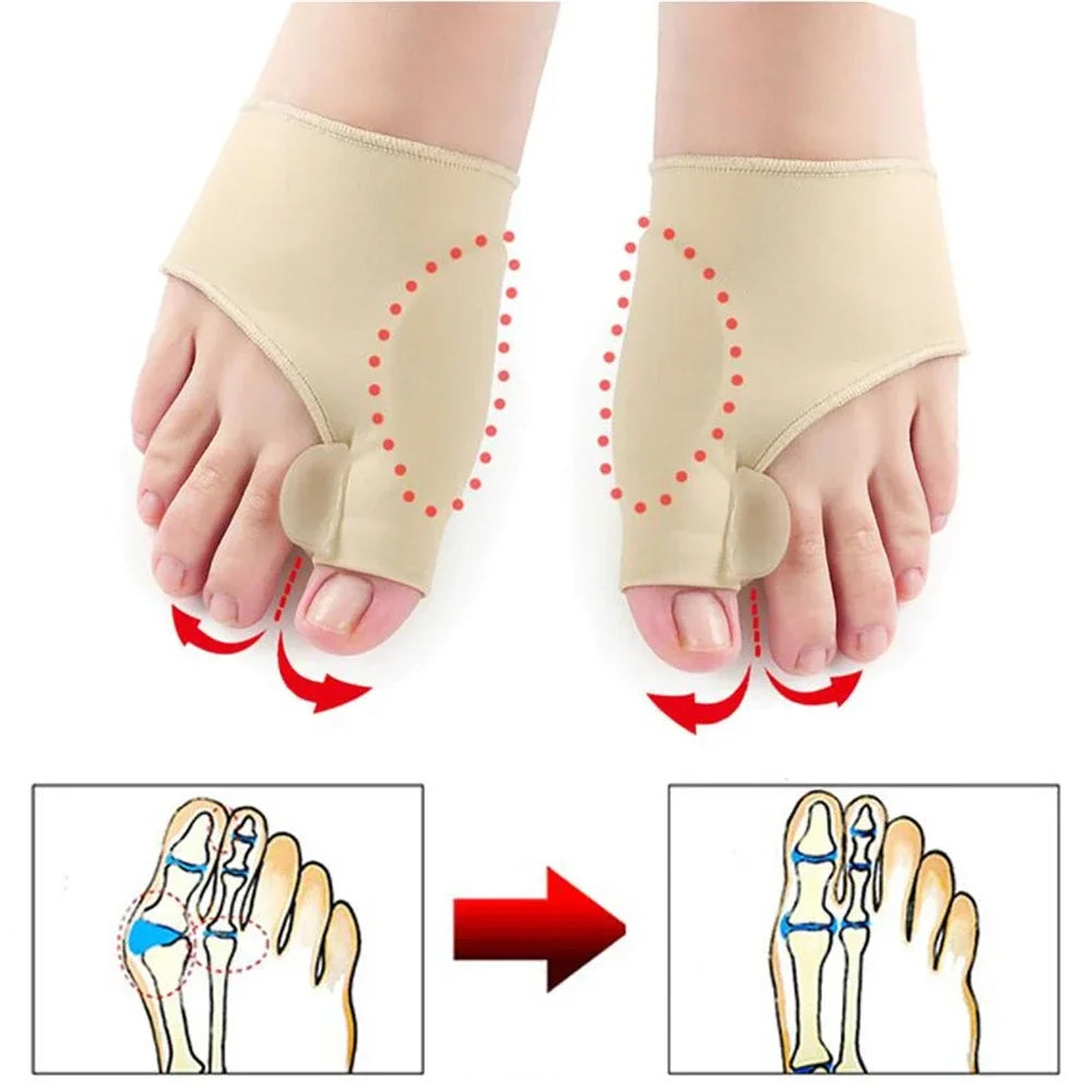 Povei Bunion Corrector Toe Separators for Hallux Valgus Relief