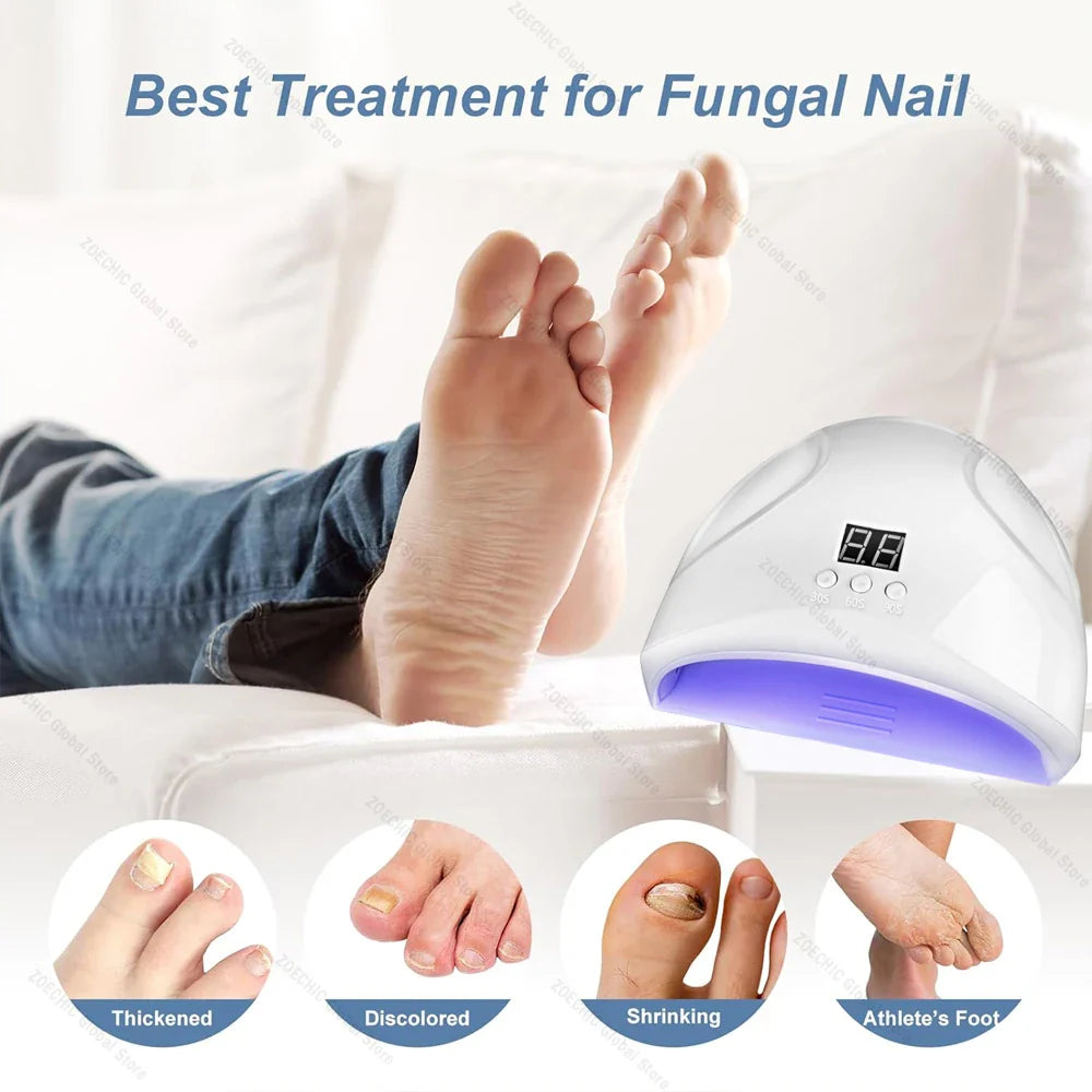 Povei Fungal Nail Laser Device: Fast Onychomycosis Repair for Toenail & Fingernail Fungus