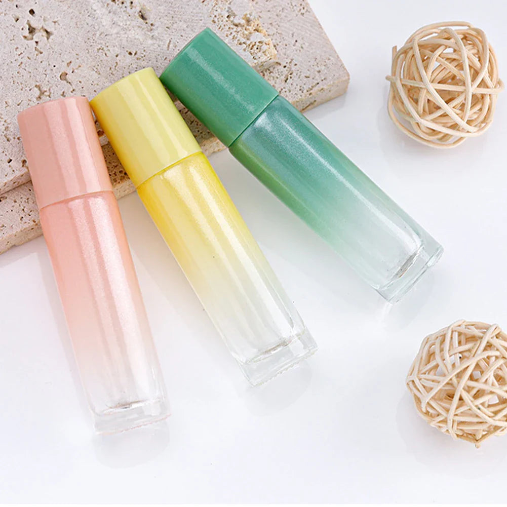 Povei 5ml Gradient Glass Roll On Bottles for Essential Oils