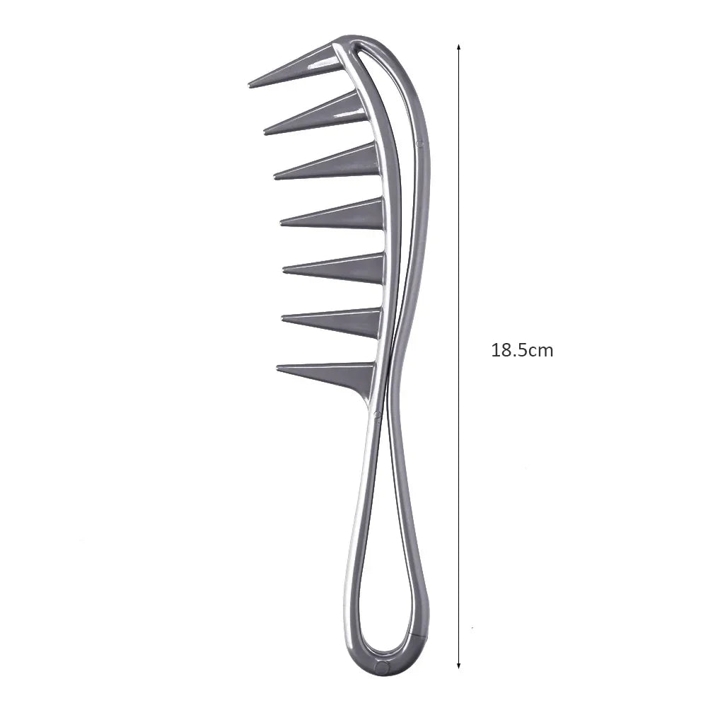 Povei Curly Hair Salon Comb for Styling and Massaging Hair