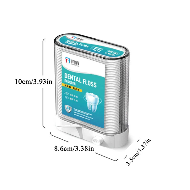 Povei Automatic Dental Floss Dispenser Portable Box Container