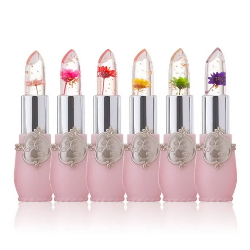 Povei Crystal Jelly Lipstick: Color Changing Moisturizing Magic Lip Balm