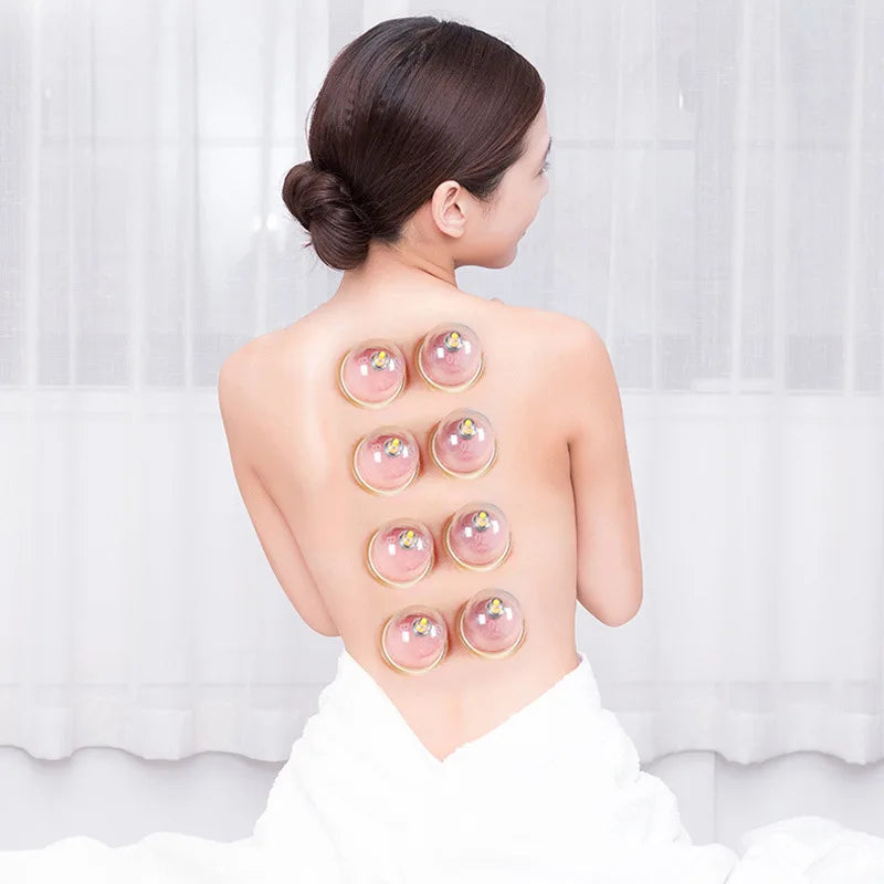 Povei Vacuum Cupping Therapy Set for Body Massage and Slimming