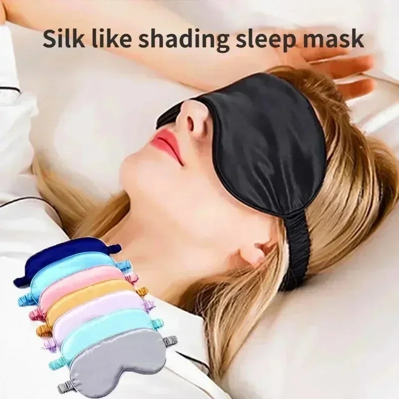 Povei Silk Sleep Mask for Healthy Eye Care