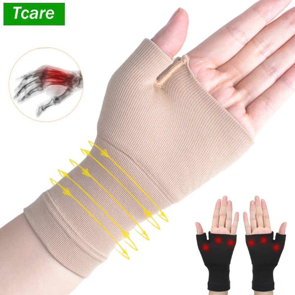 Povei Compression Wrist Sleeve for Carpal Tunnel and Arthritis