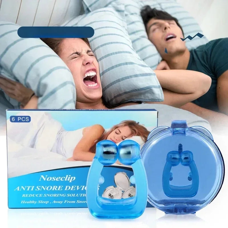 Povei Anti Snore Nose Clip Sleep Aid Apnea Guard with Magnetic Technology