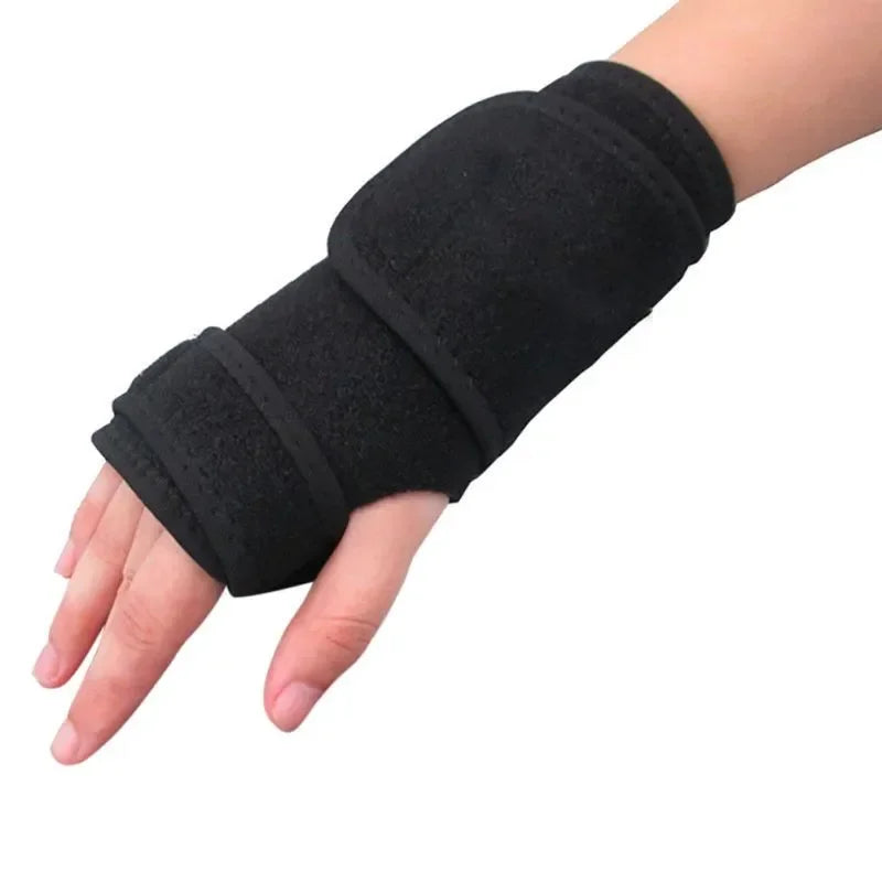 Povei Steel Wrist Brace Support for Carpal Tunnel and Finger Splint