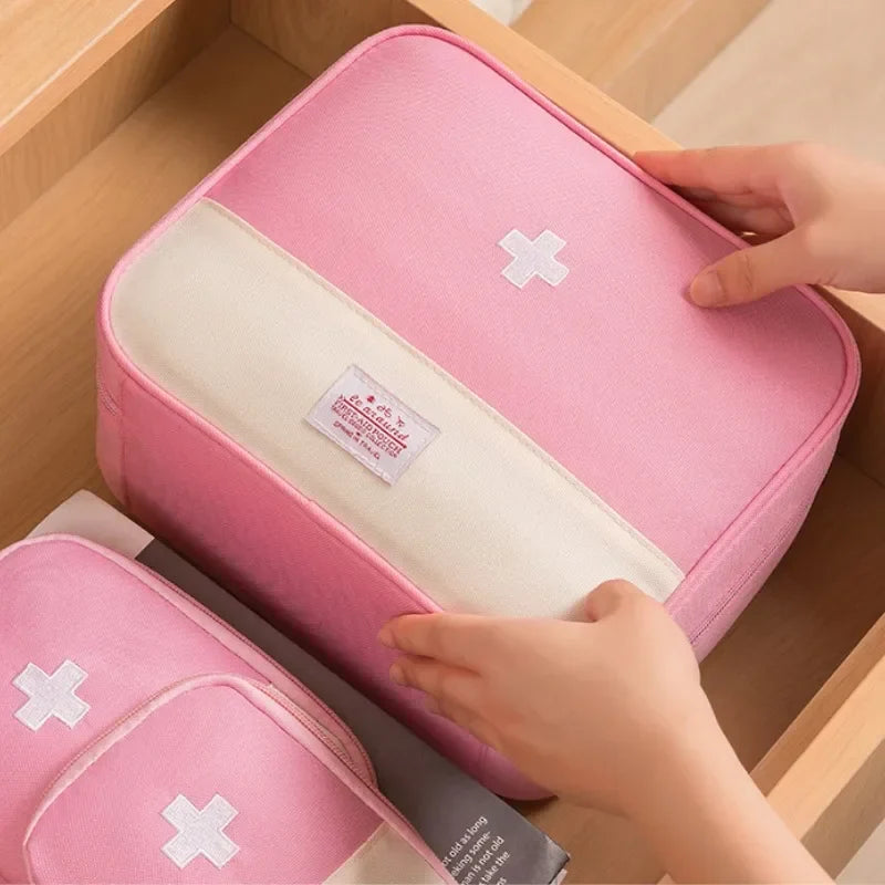 Povei Portable Medicine Storage Bag for Emergency First Aid Kit