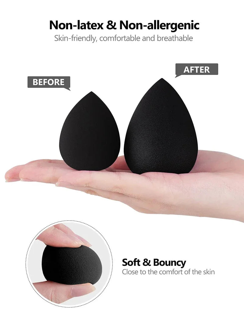 Povei Makeup Sponge Blender Set for Flawless Application & Coverage